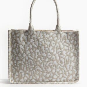 H&M Jacquard-weave Shopper Tote